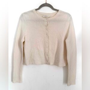 Abercrombie & Fitch Merino Wool Slim Crew Cardigan